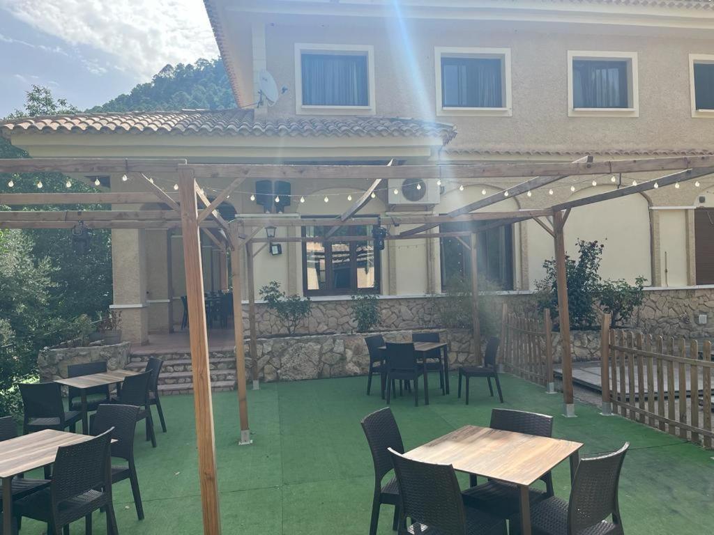 Hostal Restaurante Andra Rio Madera Luaran gambar